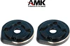 AMK 1/10 Capra Brass Counter Weight Axle Housing Black Coating for Axial Capra RC Crawler 1/10 SCX10 III Capra Unlimited Trail Buggy UTB10 RTR 1.9 4WS Upgrade Part (E- 3-in-1 Capra Brass Part)