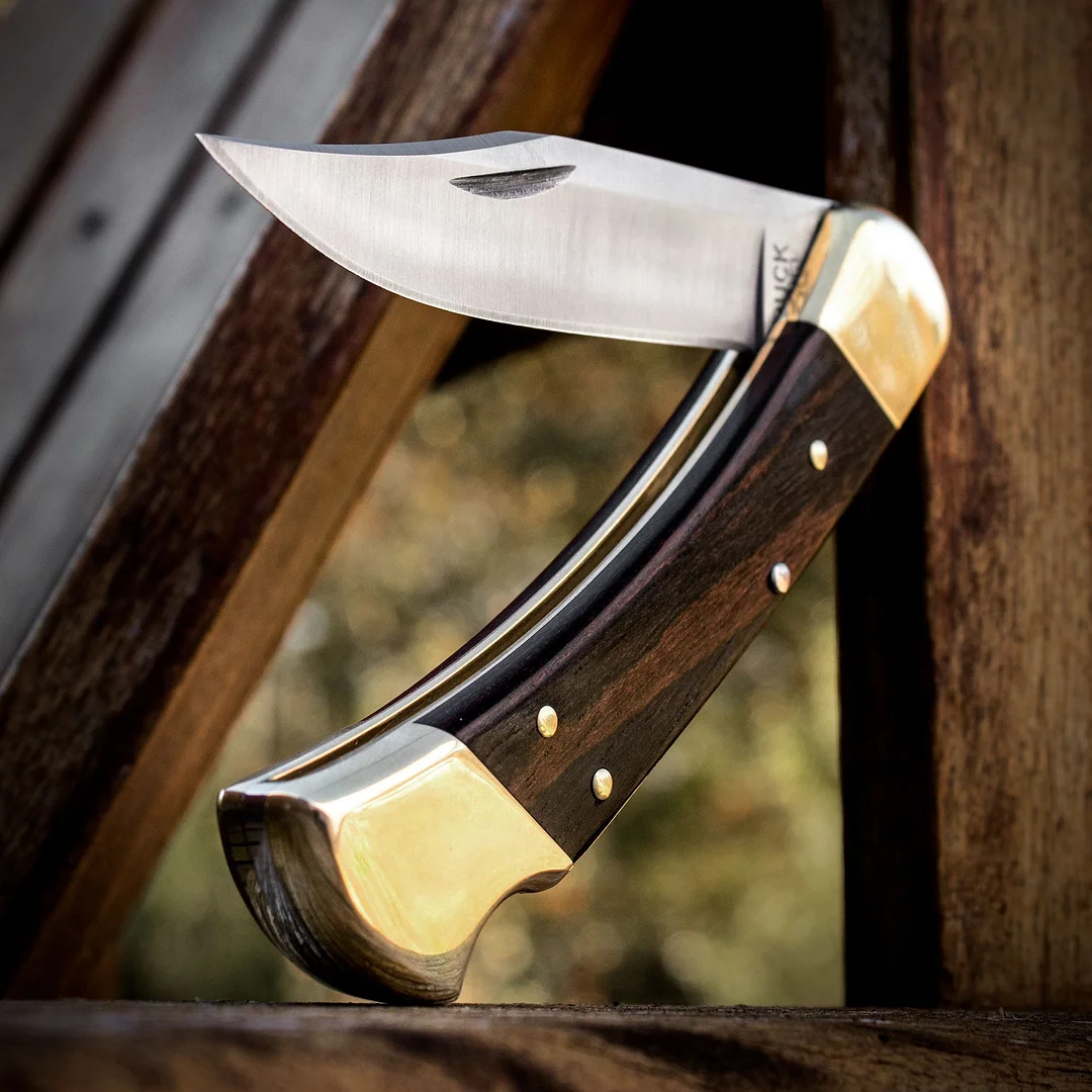 Folding Hunter Lock-back Knife
