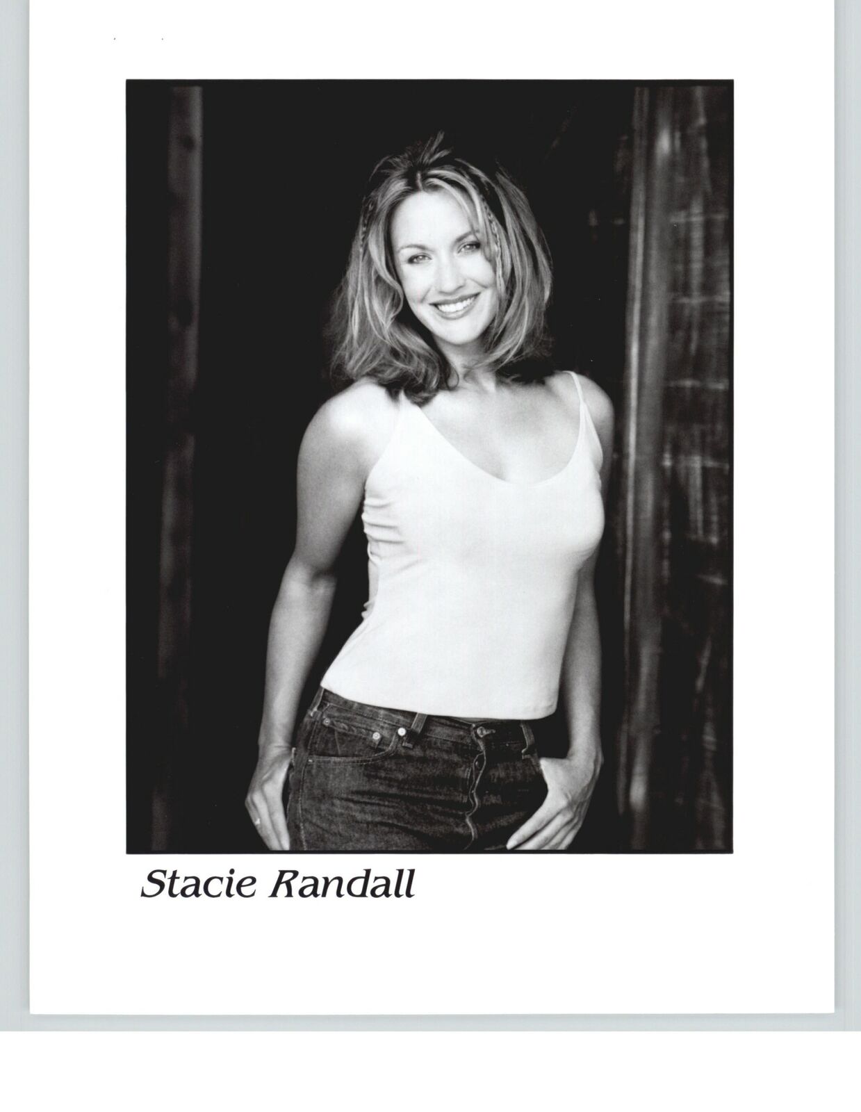 Stacie Randall - 8x10 Headshot Photo Poster painting - Silk Stalkings