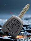 2 Buttons Key Fob Replacement Car Remote Key for Citroen Xsara Picasso Berlingo