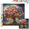 Butterfly Tree -Full Square Diamond Painting(45x45cm)