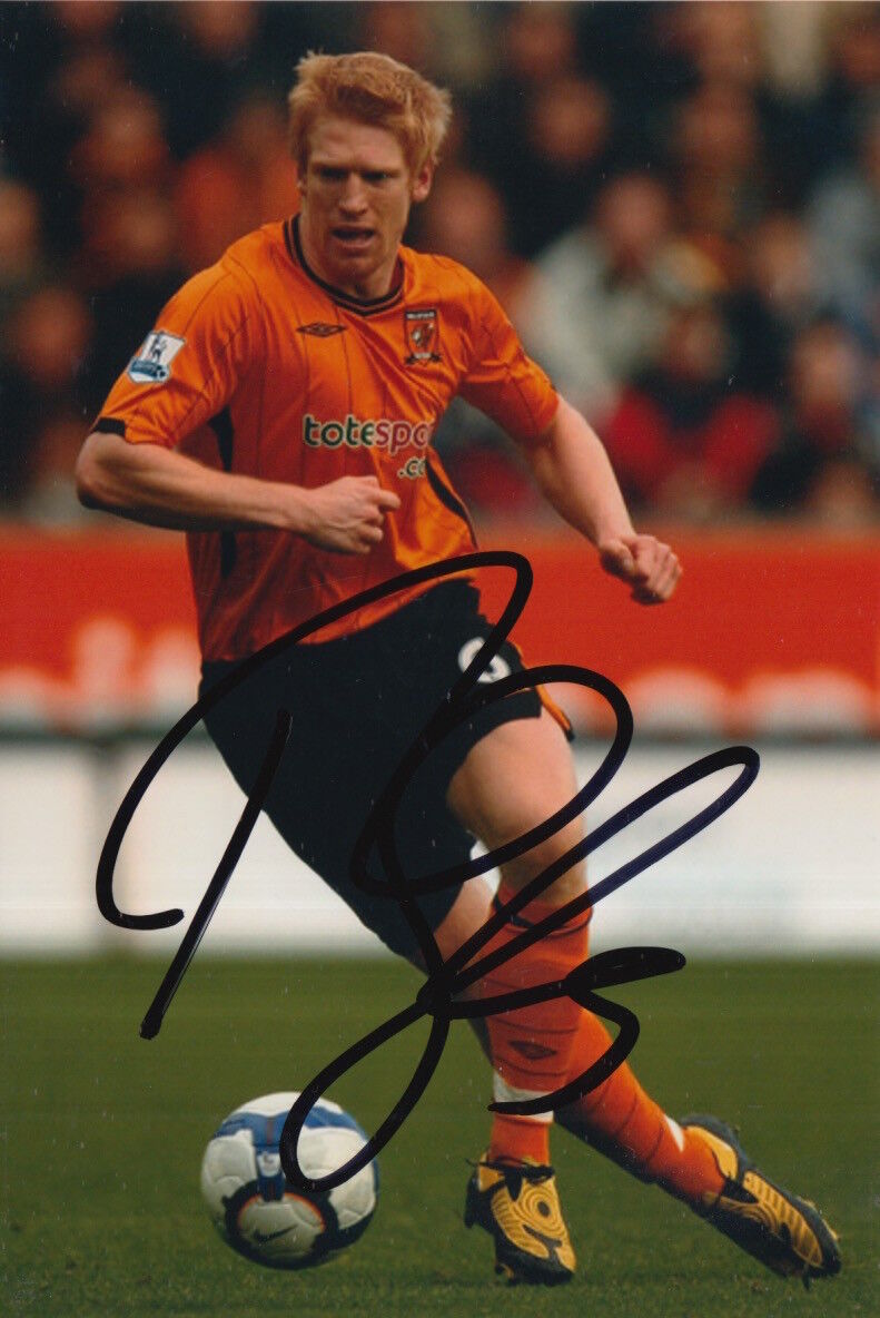 HULL CITY HAND SIGNED PAUL MCSHANE 6X4 Photo Poster painting 1.