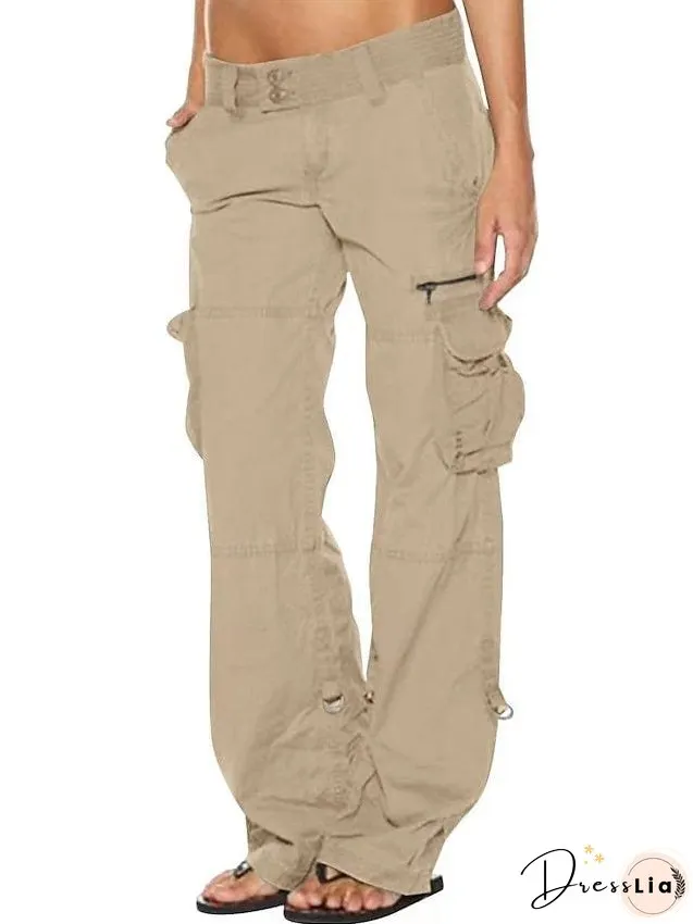 Contemporary Black Cargo Pants