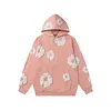 Unisex Denim Tears Loose Cotton Pattern Printed Hoodie Sweatshirt