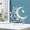 (US Local)Acrylic Special Shaped Double Sided Effect Christmas Theme Desktop Diamond Art Kit