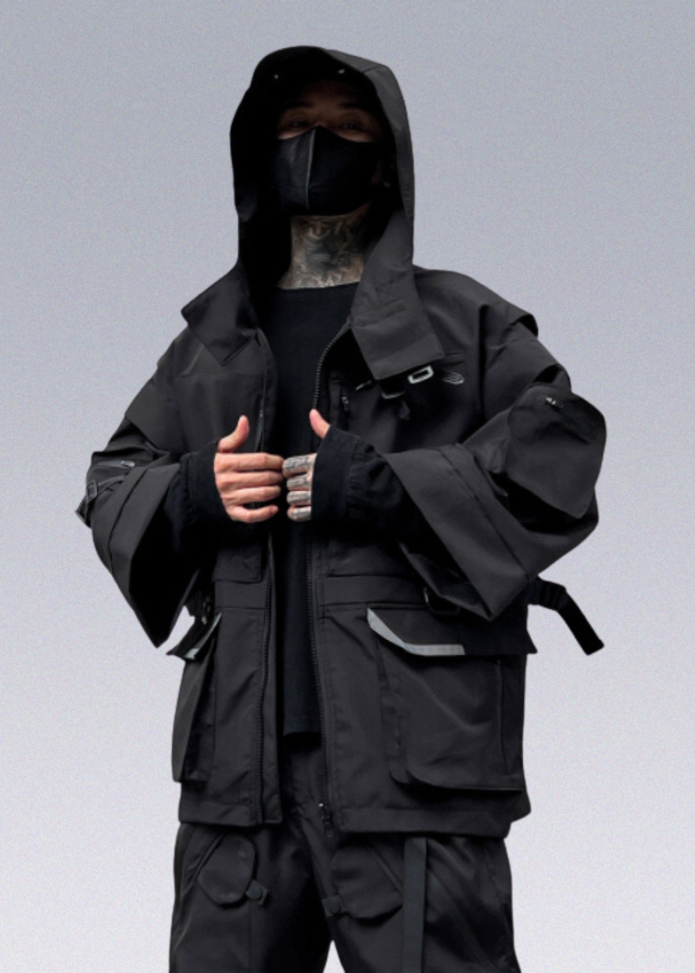 Darkwear Ninja Coat Techwear - X techwear-x