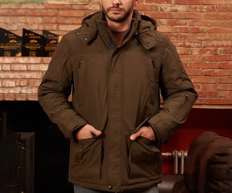 Winter Jacket For Men Alaska Men's Jacket Commercial Warm Coat Windproof Jacket Top