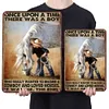 Cowboy and Horse - Vintage Metal Signs - 20*30cm/30*40cm - Western
