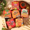 6PCS Creative Cartoon CNY Blessings Red Packet Envelope