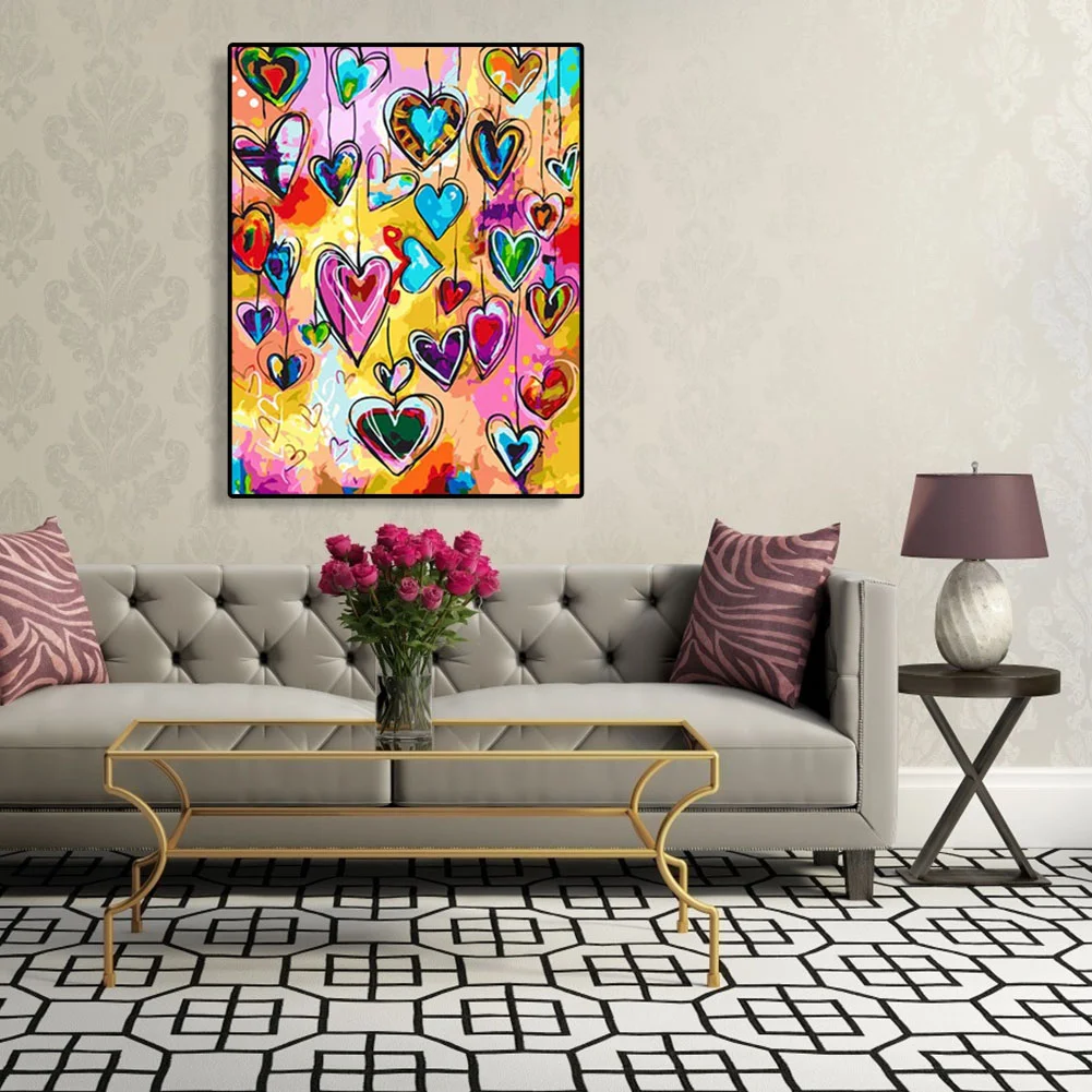 Love Heart - Paint By Number(40*50cm)