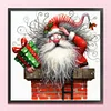 Santa Claus-14CT Counted Cross Stitch 40*40cm/15.75*15.75in