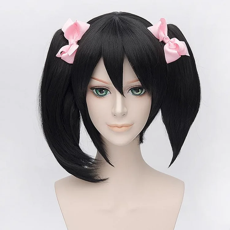 [Love Live] Niconiconi Asymmetric Pig Tails Cosplay Wig with Bangs SP152609