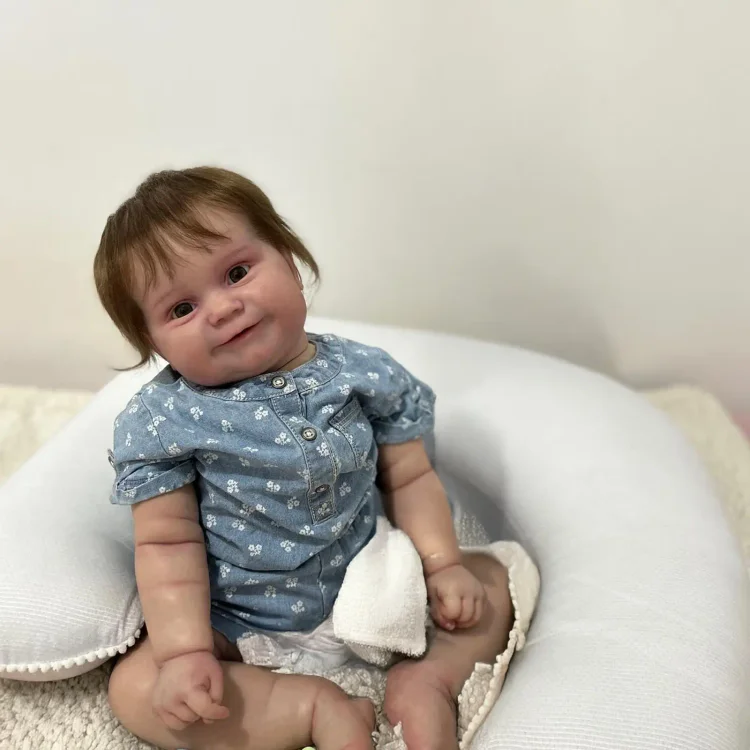 [New] 20" Reborn Toddler Realistic Baby Doll Girl Endday with Chubby Lifelike Face：Realistic Reborn Baby Dolls By Rsgdolls®