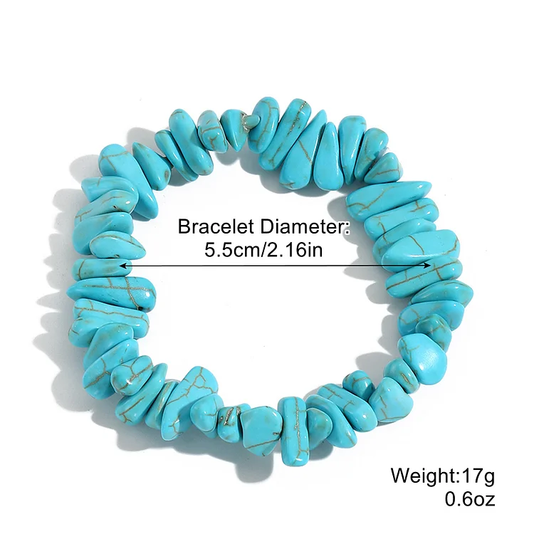 Ethnic Style Turquoise Bracelet