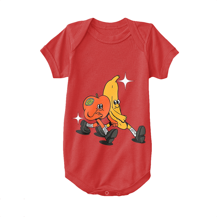 Apples And Bananas Are Best Friends, Fruit Baby Onesie