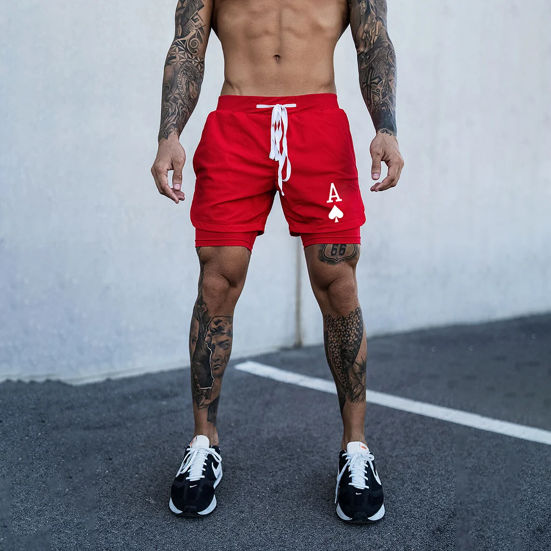 Men's Poker A Shorts Performance Shorts