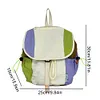 Nylon School Camping Daypack for Kids Cute Book Sackpack for Gym Sport Traveling