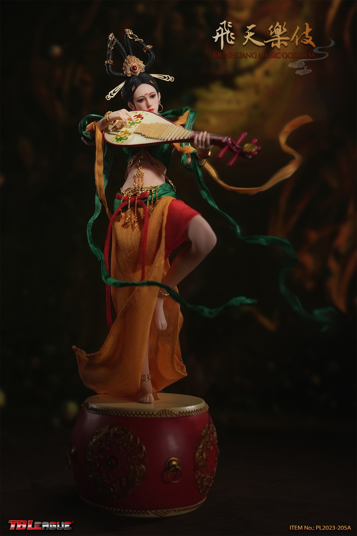 PRE-ORDER TBLeague Studio Dunhuang Music Goddess Red & Blue PL2023-205A & B  1/6 Scale Action Figure 