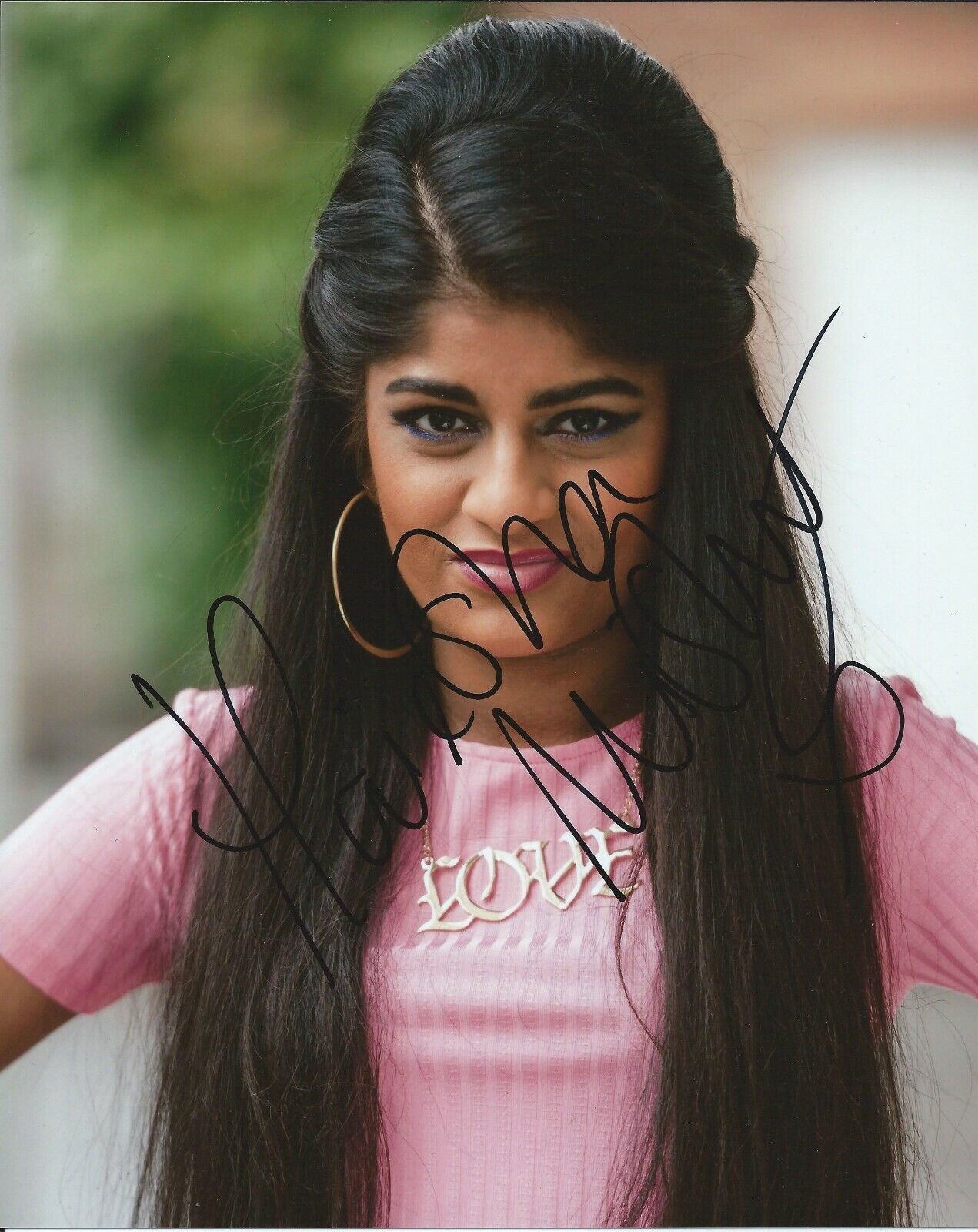 Haiesha Mistry autograph - signed Hollyoaks Photo Poster painting