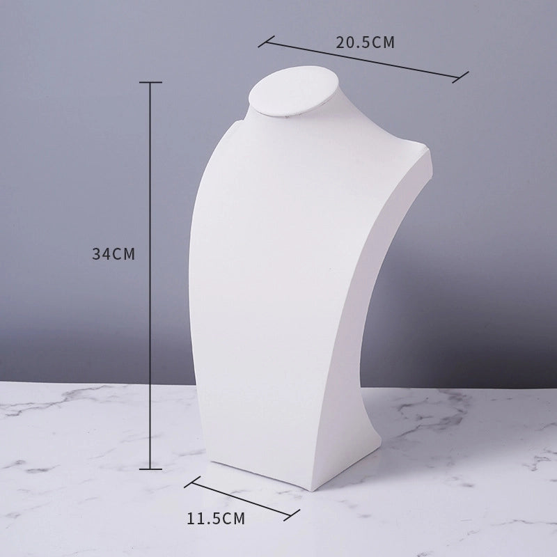 1 Piece Velvet Minimalist Solid Color Jewelry Display