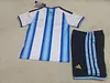 Joyfball 2025 Kids Size Argentina National Team Home Football Shirt