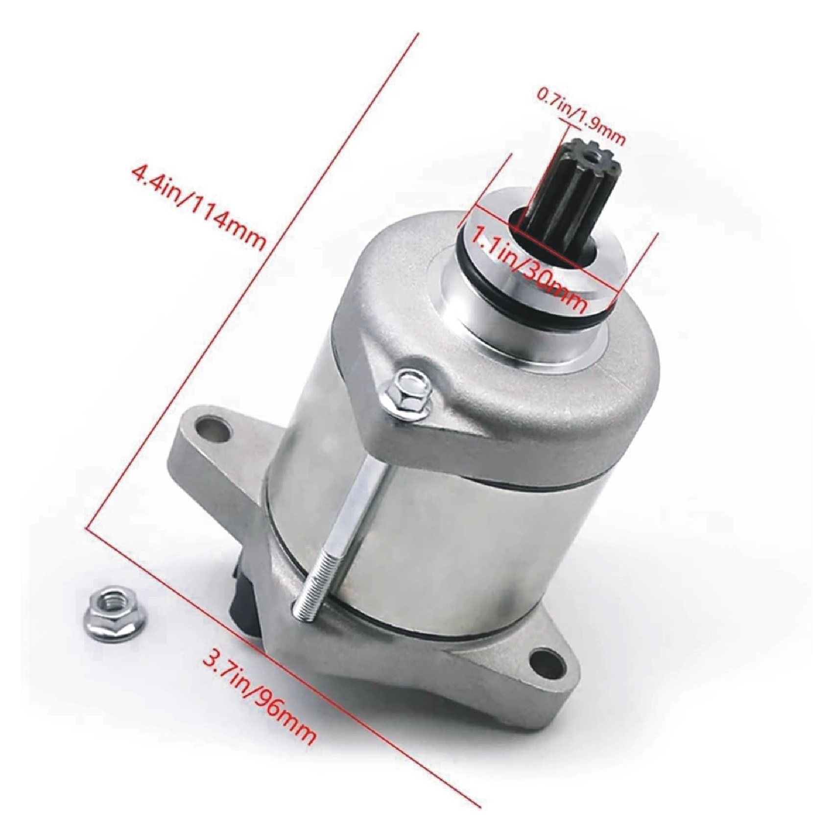 STG93611 55440001000 Motorcycle Starter Motor Compatible with KTM 250 300 XC TPI 2020 XC-W 2017-2018 