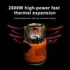 2 in 1 Multifunctional Heater 2000w Power With 3 Modes 360 Degree Radiant Heating Portable Camping Lightweight Backpacking Stove