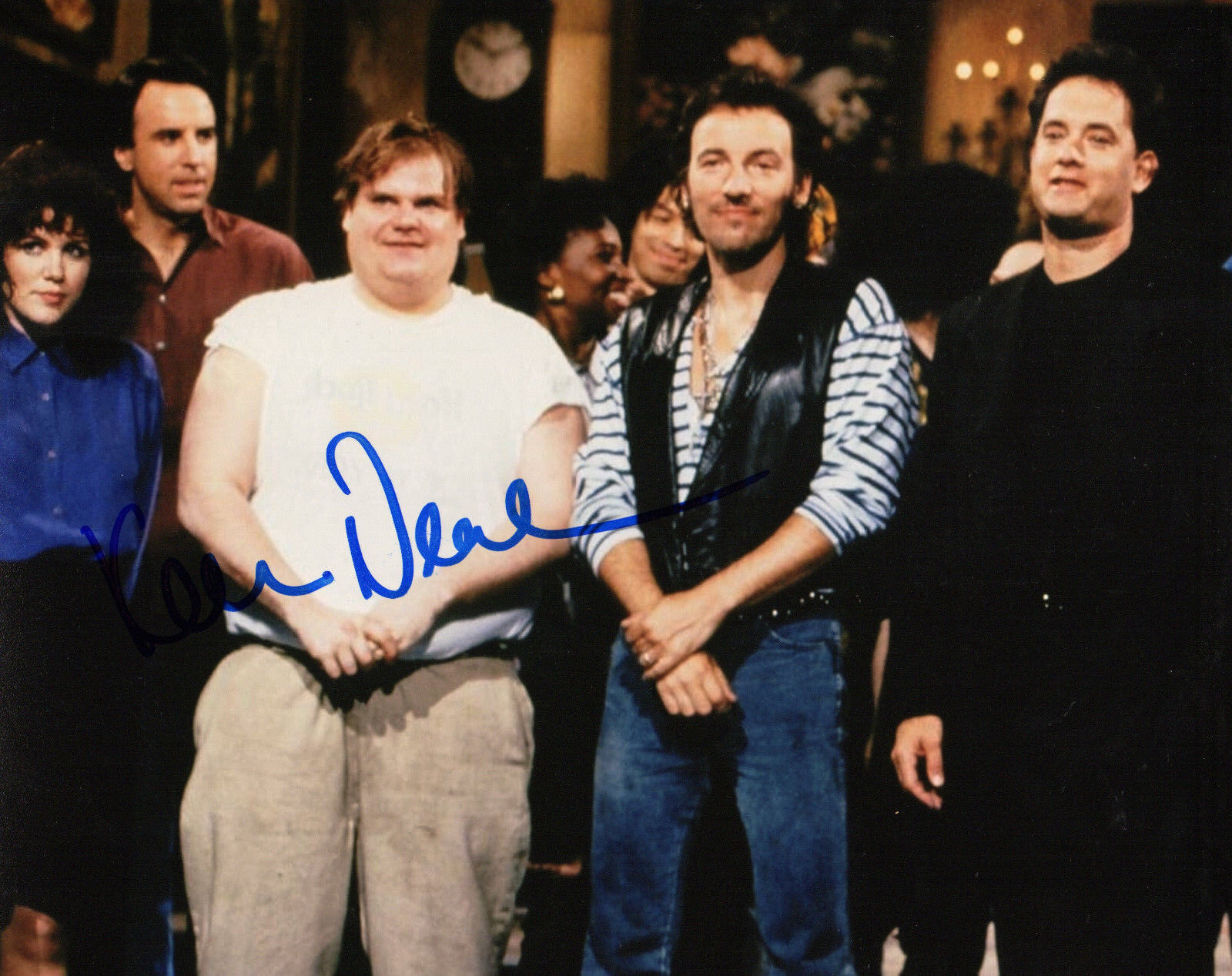 GFA SNL Saturday Night Live * KEVIN NEALON * Signed 8x10 Photo Poster painting PROOF K6 COA