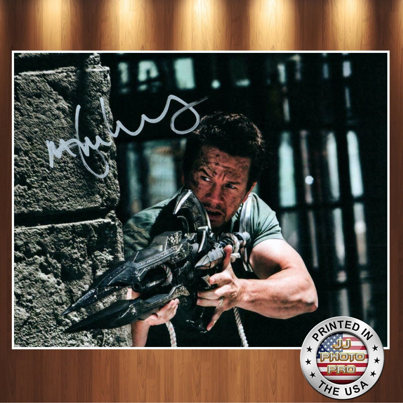 Mark Wahlberg Autographed Signed 8x10 Photo Poster painting (Blue Bloods) REPRINT