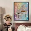Diamond Painting-DIY Special Shaped Drill Pearl Painting Piano(35x45cm)