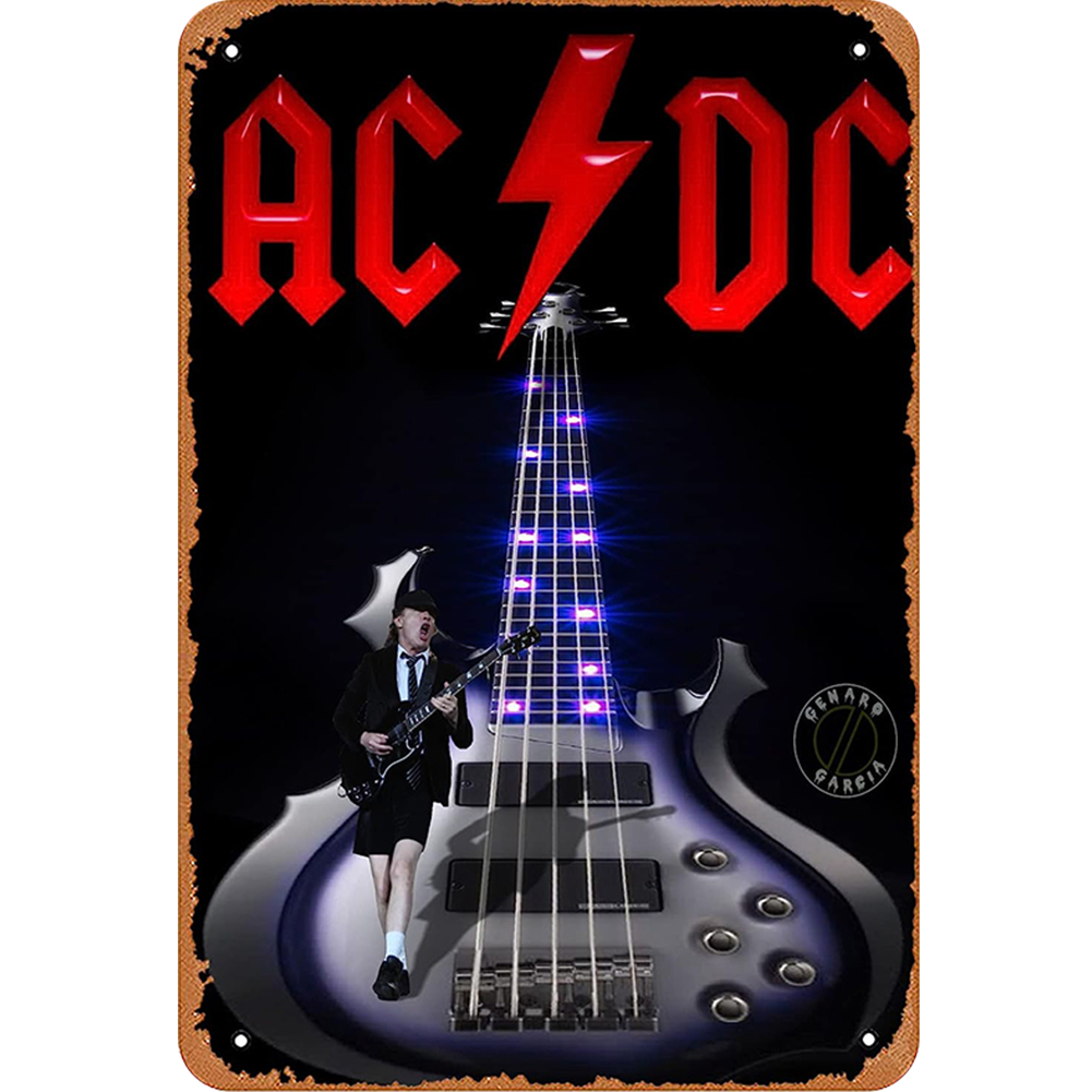 AC/DC - Metal Tin Signs(8*12Inch)