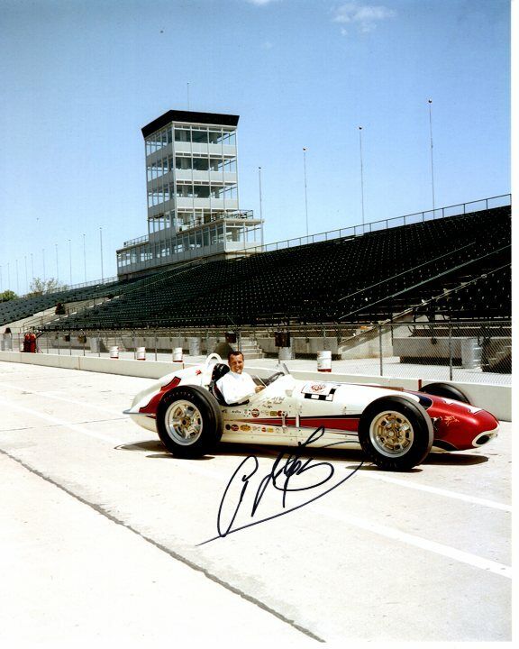 A.J. FOYT signed autographed INDY 8x10 Photo Poster painting