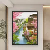 Jiangnan-11CT/14CT Stamped Cross Stitch 75*95cm/29.53*37.4in(Big Size)