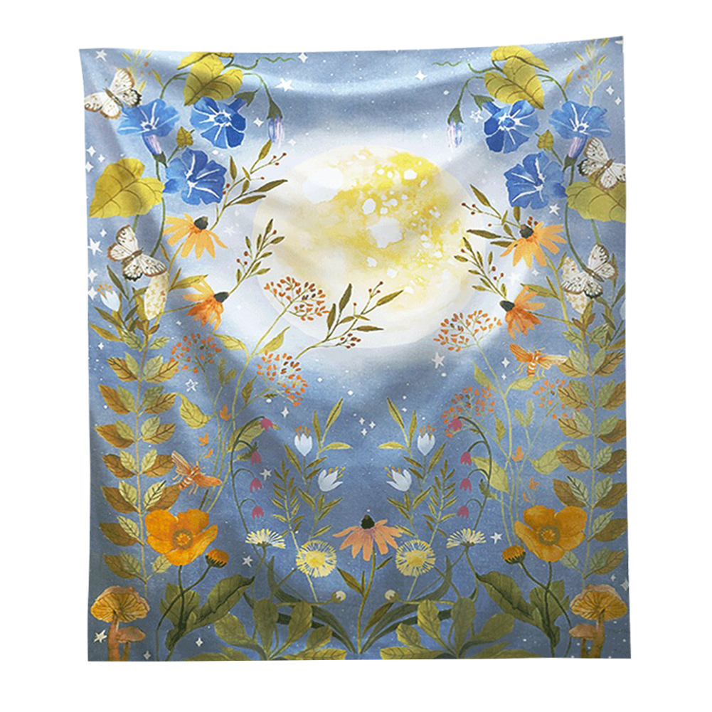 

Moonlight Garden Tapestry Bohemia Style Beach Towel Yoga Picnic Mat (M3, 501 Original