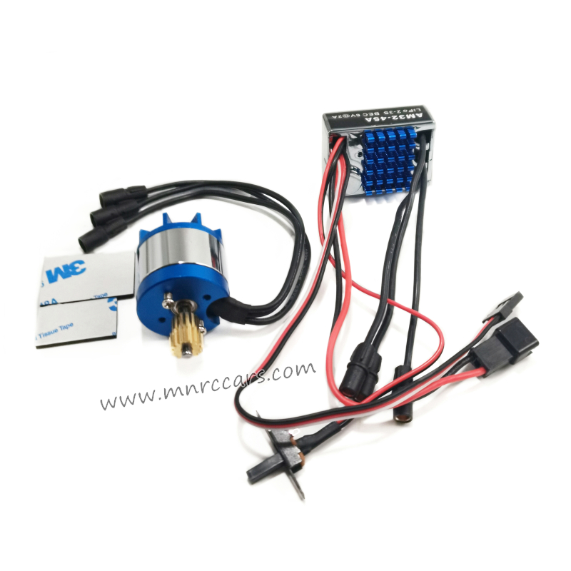 MN Model MN128 Upgrade Parts outer rotor brushless motor, 45A ESC