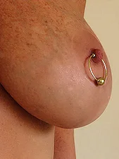 pornhint Pornhint Gold Exotic Nipple Ring Set New