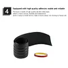 104cm Car Trunk Guard Plate Sticker Rear Bumper Anti-Scratch Strip Trim Pad