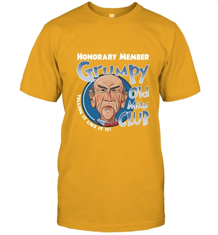 'Walter Honorary Member Grumpy Old Man Club' T-Shirt Celebrating 4th Of July - Independence Day