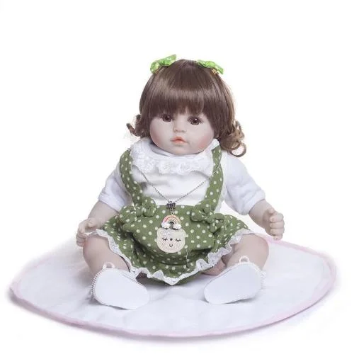 18" Cute Sofia Full Silicone Reborn Baby Doll Girl - Reborn Shoppe