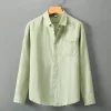 Men's Cotton and Linen Casual Shirts