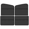 Magnetic Car Window Shades Full/Semi Shading Car Privacy Curtains Side Window Sun Shade for Breastfeeding Taking A Nap Camping