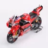 1/6 Ducati Large Scale 2022 Lenovo Racing Team No. 63 Simulation Alloy Motorcycle Model Collection