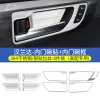 22-23款丰田汉兰达车内装饰汽车用品改装专用拉手框内门碗贴