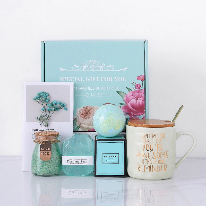 Cute Letter Ceramics Mug 1 Set