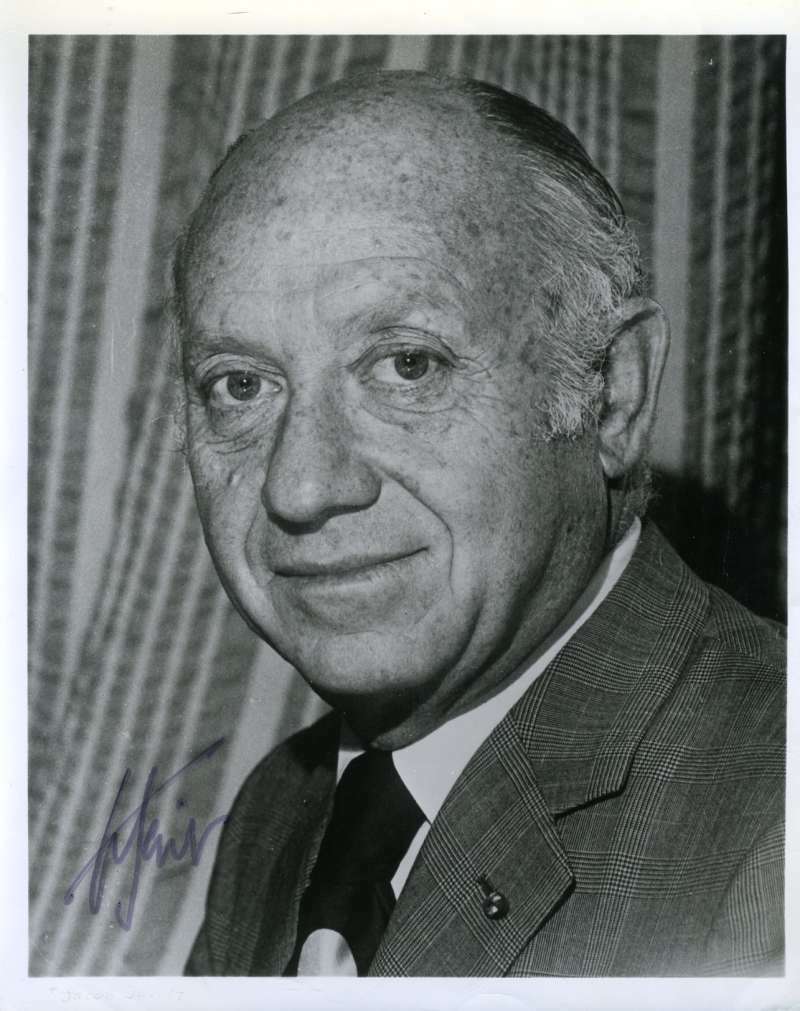 Jacob Javits Psa Dna Hand Signed 8x10 Photo Poster painting Original Autograph