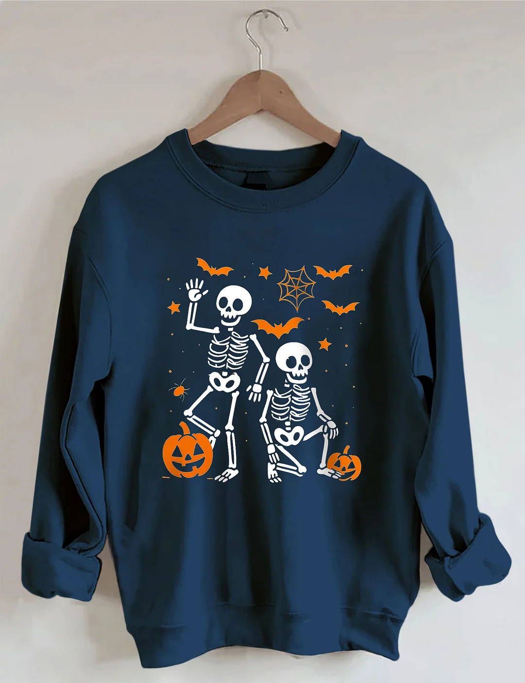 Slightly Subtle FDT Halloween Skeleton Sweatshirt