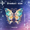 (US Only)Acrylic Single-Sided Diamond Painting Hanging Pendant for Home Decor (Butterfly)