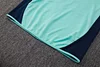 Joyfball 2024/2025 Kids Size Manchester United Long Zipped Jacket Light Green Football Jersey 1:1 Thai Quality