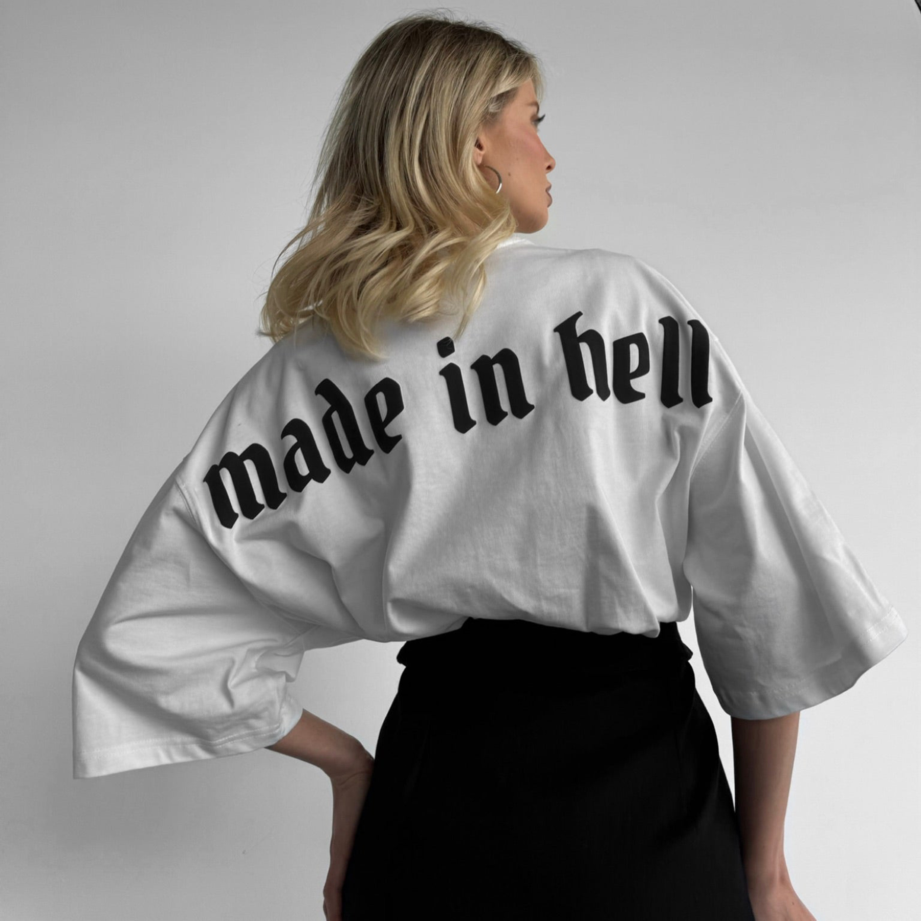 Unisex Casual Made In Hell T-shirt