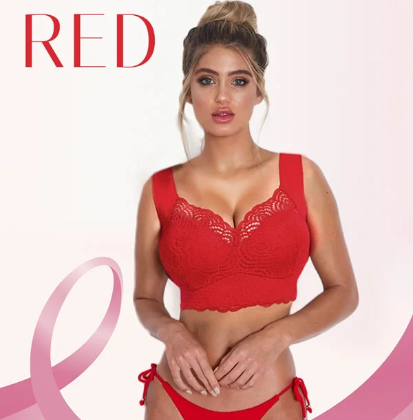 Ultimate Lift Stretch Full-Figure Seamless Lace Cut-Out Bra